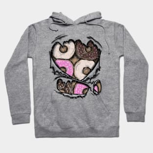 Donuts Party Time Hoodie